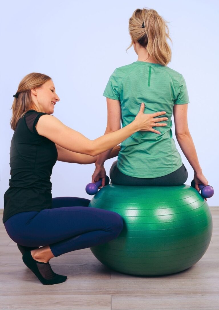 kinesiologue avec sa cliente