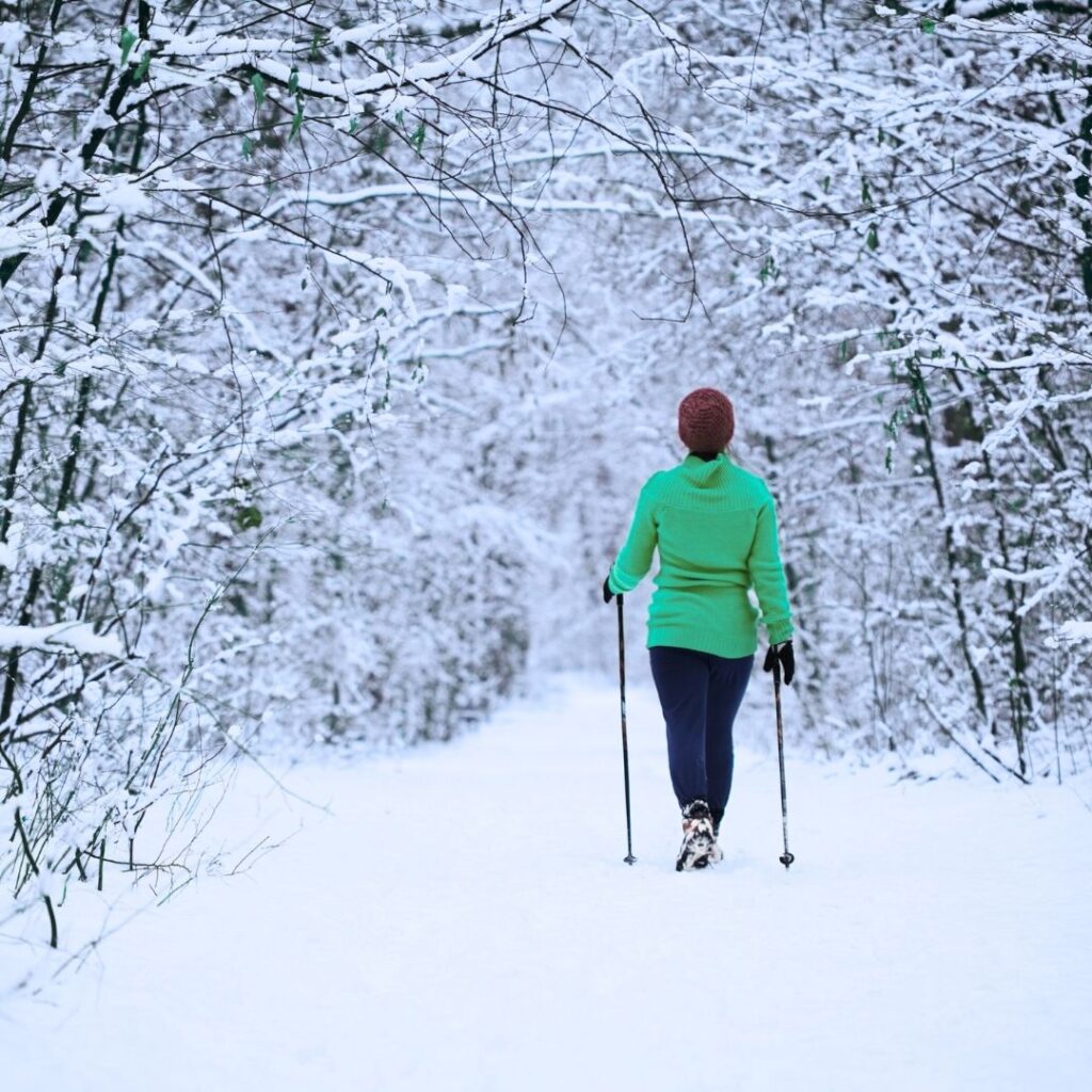 la marche nordique pour bouger en douceur